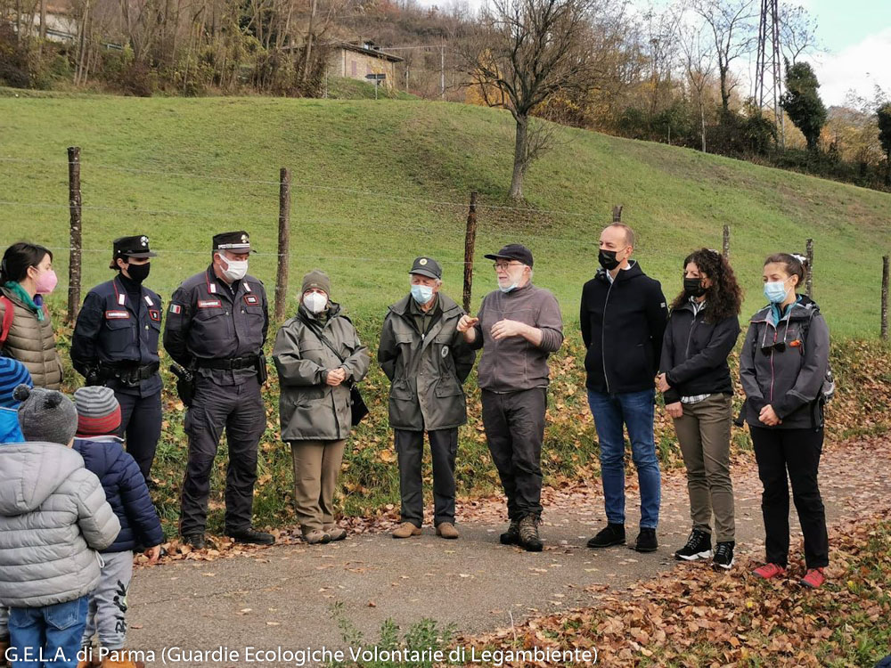 Giornata Nazionale dell'Albero 2021 a Borgo Val di Taro (Parma) con le GELA