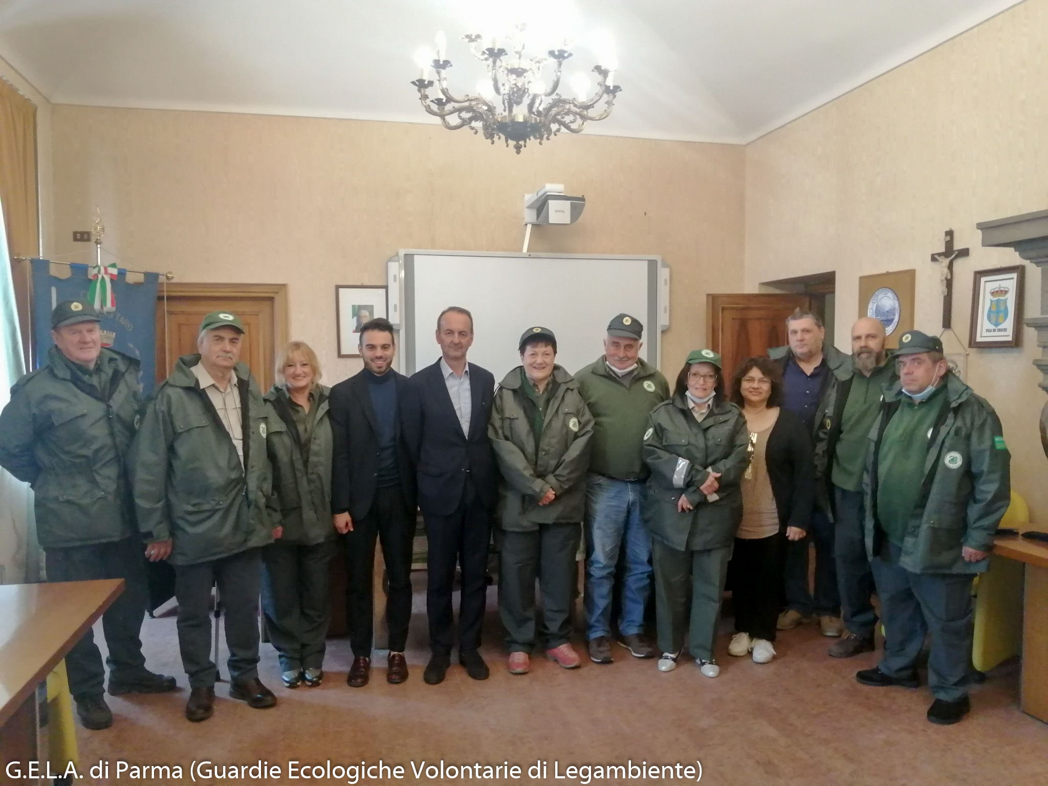 Conferenza stampa con le Guardie Ecologiche Volontarie di Legambiente - Borgotaro (Parma) - 7 maggio 2022